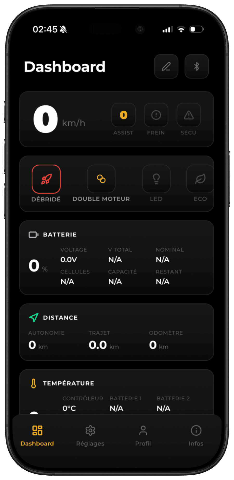 EyeX - Dashboard Dualtron